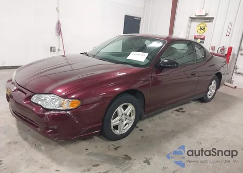 2004 Chevrolet Monte Carlo Ls из США, поврежденный, VIN 2G1WW12EX49296401